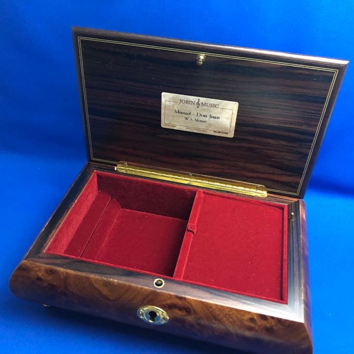 オルゴール ジョバン JOBIN スイス製 ボックス 鍵付き 海外製？