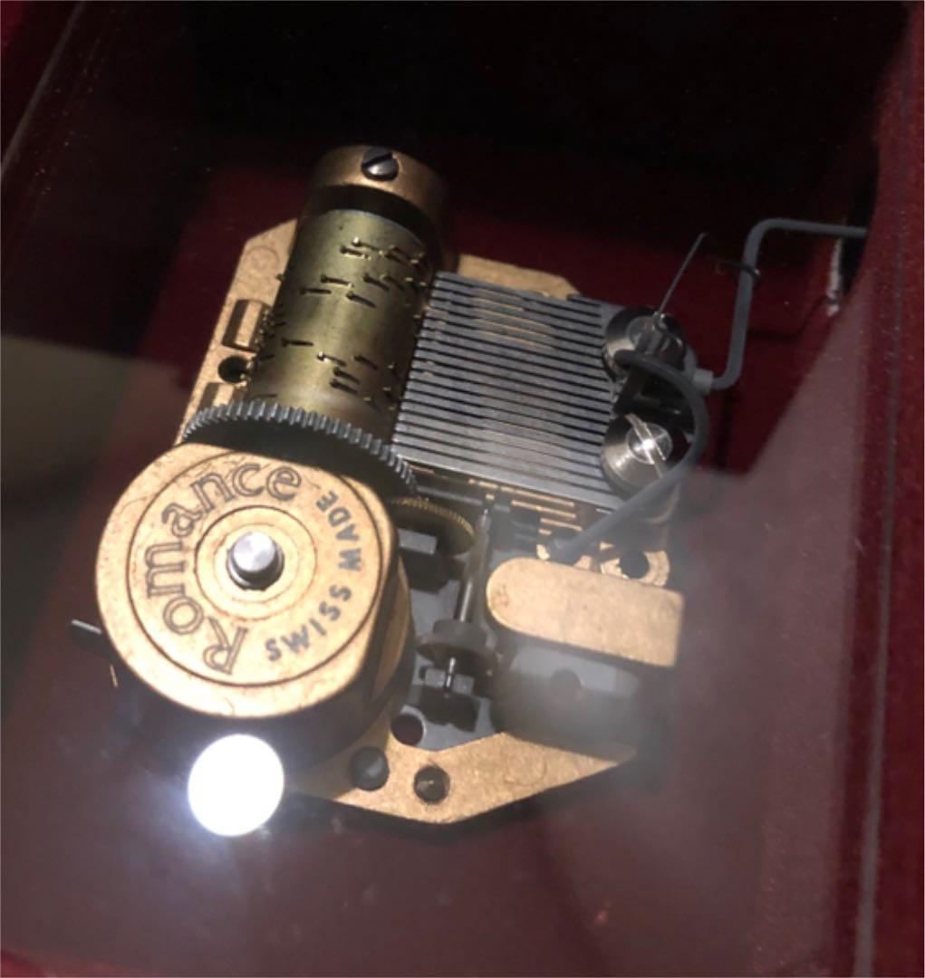 オルゴール ジョバン JOBIN スイス製 ボックス 鍵付き 海外製？