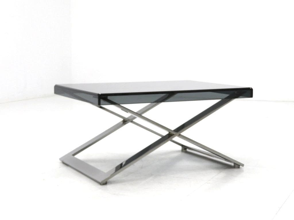 展示品　ポルトローナフラウ　ガラス　サイドテーブル　コーヒーテーブル　高級