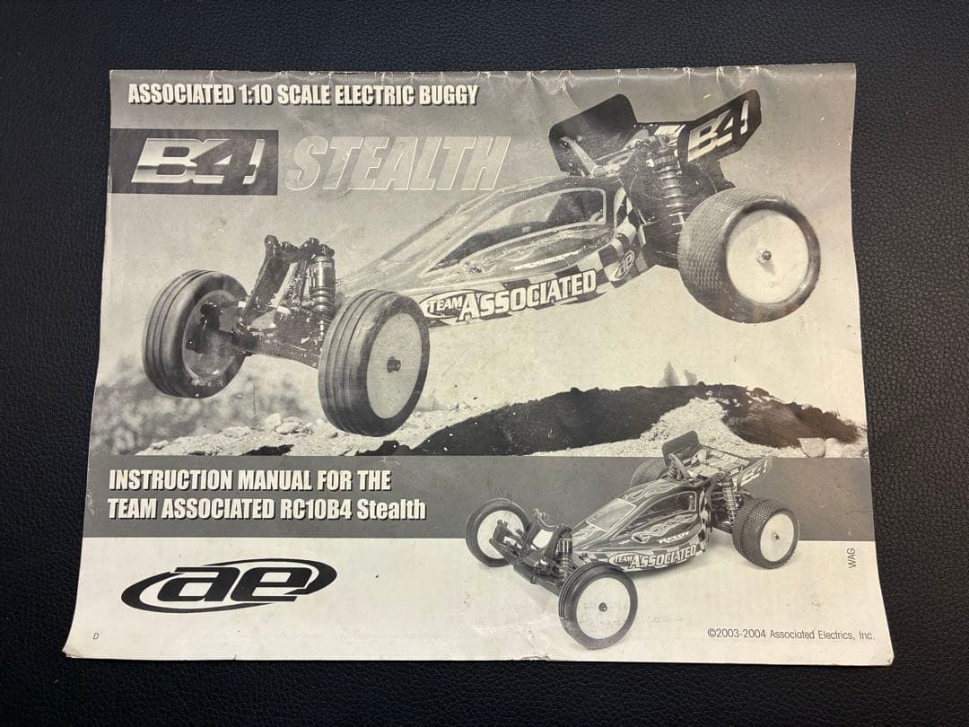 旧車RCカー アソシエイテッドB4 STEALTH 電動バギー フルセット