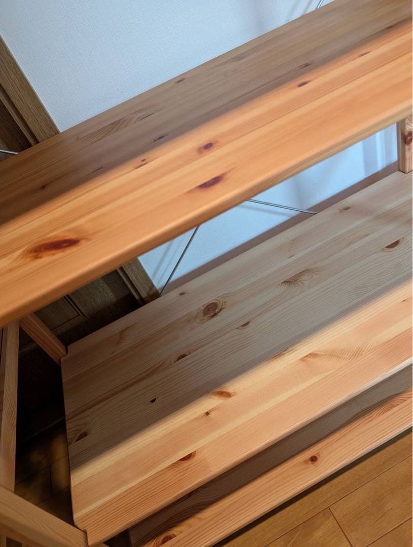 ■送料込■無印良品 MUJI パイン材 ユニットシェルフ 棚板6段 ラック