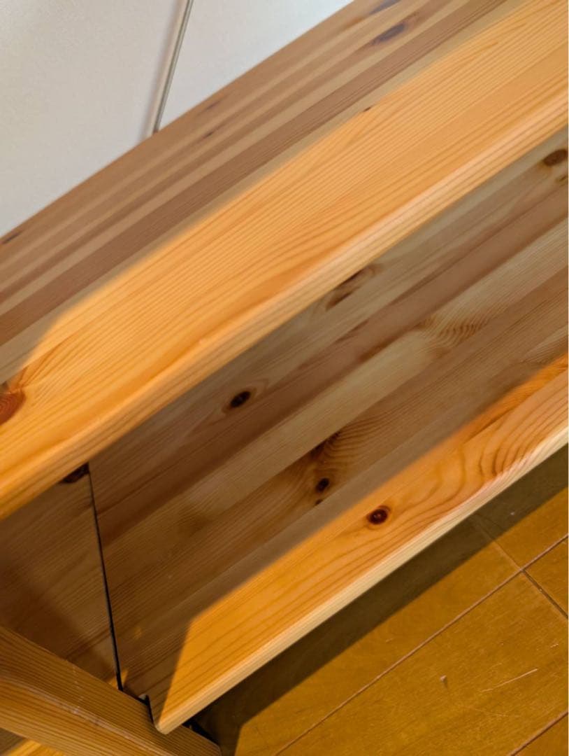 ■送料込■無印良品 MUJI パイン材 ユニットシェルフ 棚板6段 ラック