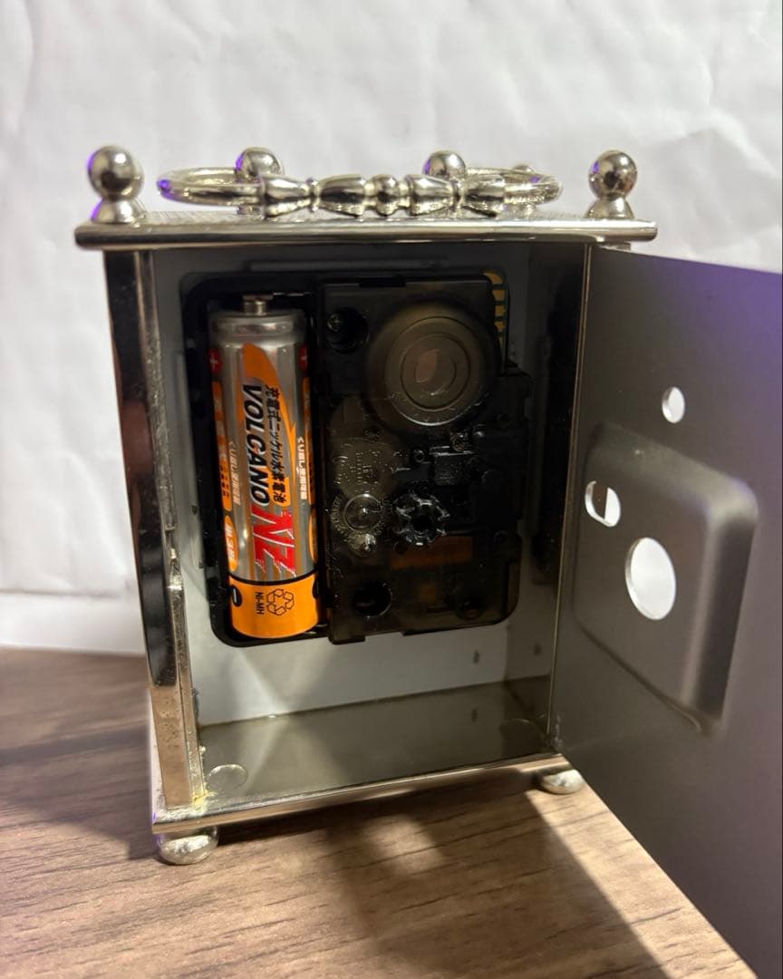 ブセナテラス テラスホテル シルバー置時計 - メルカリ