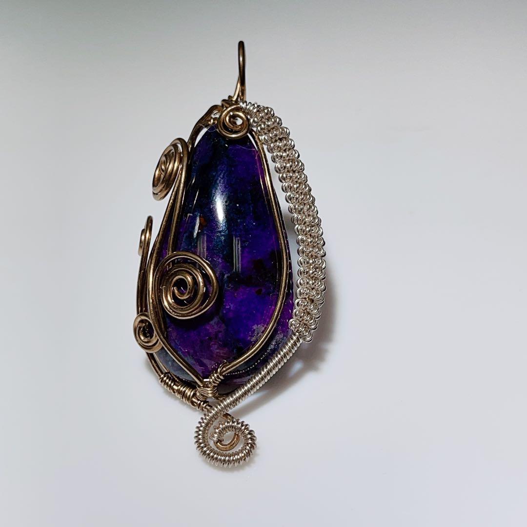 スギライトペンダントNO25-1523