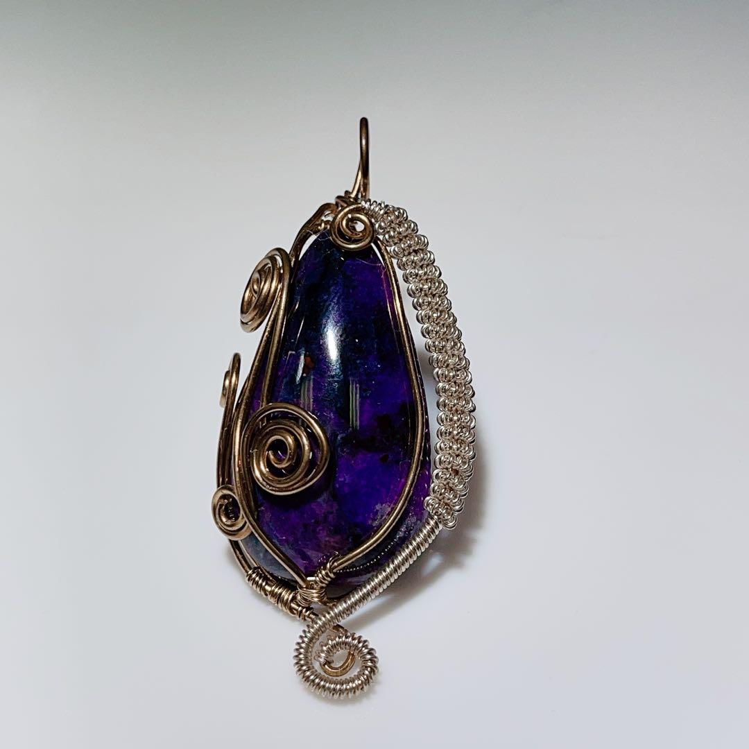 スギライトペンダントNO25-1523