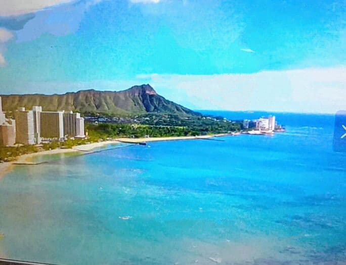 朝日のダイヤモンドヘッド