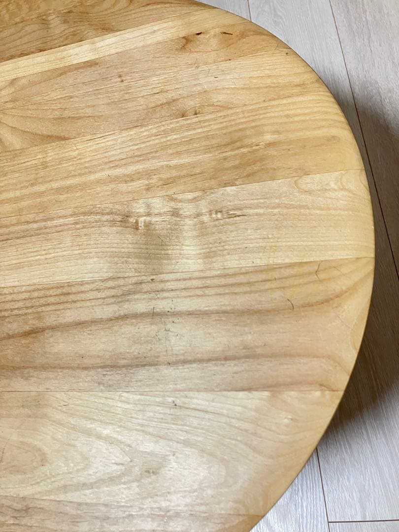 木製豆型　センターテーブル　120cm