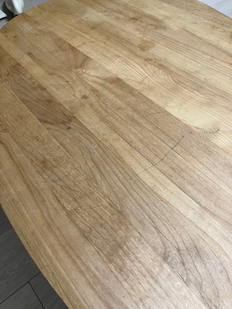 木製豆型　センターテーブル　120cm