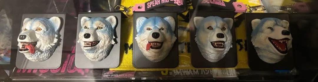 一番くじ　MAN WITH A MISSION　フェイスマグネット　コンプセット 一番くじMAN WITH A MISSION H賞 フェイスマグネット コンプ