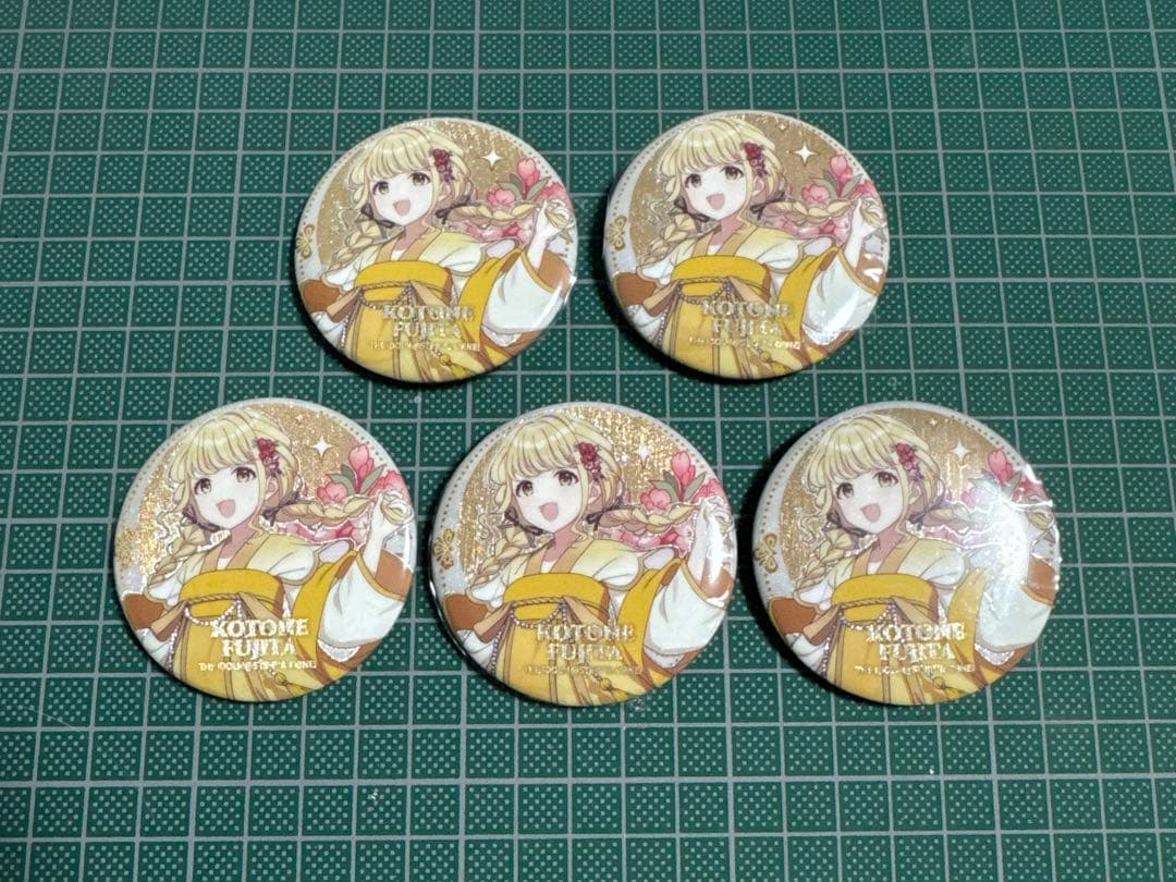 学園マスター 上海限定 缶バッジ 藤田ことね 5枚セット - メルカリ