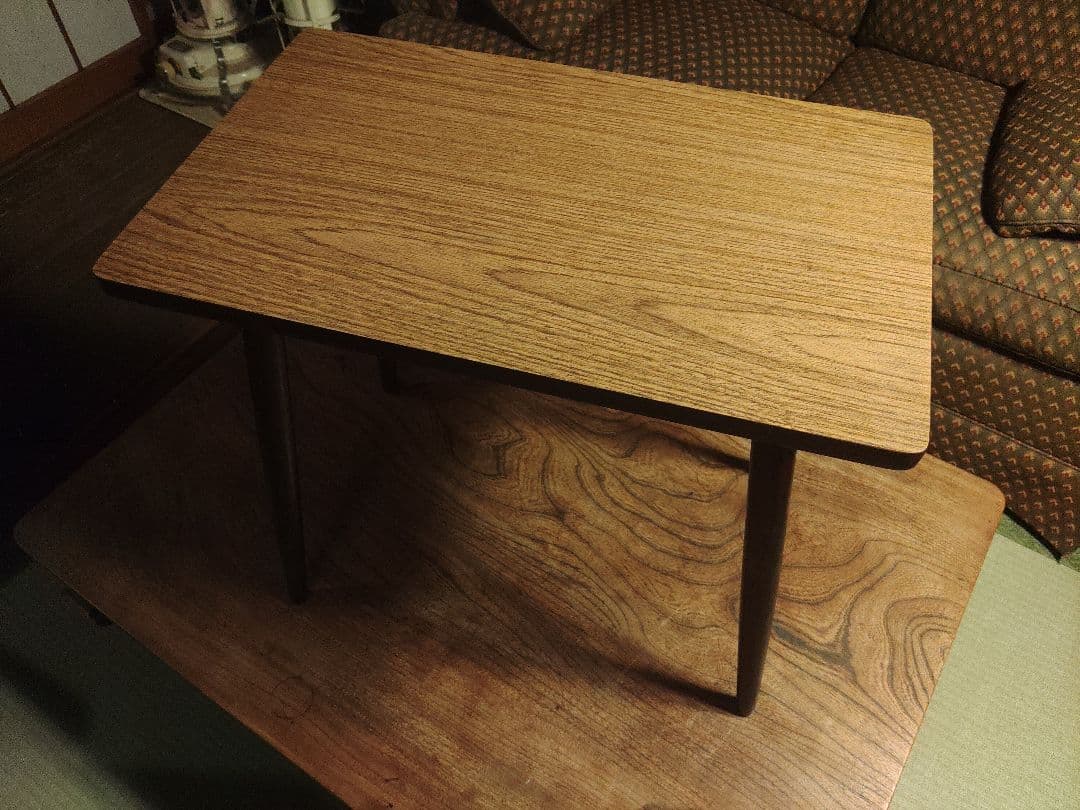 希少　オールドキツツキ　飛騨産業　コーヒーテーブル　サイドテーブル　ヴィンテージ