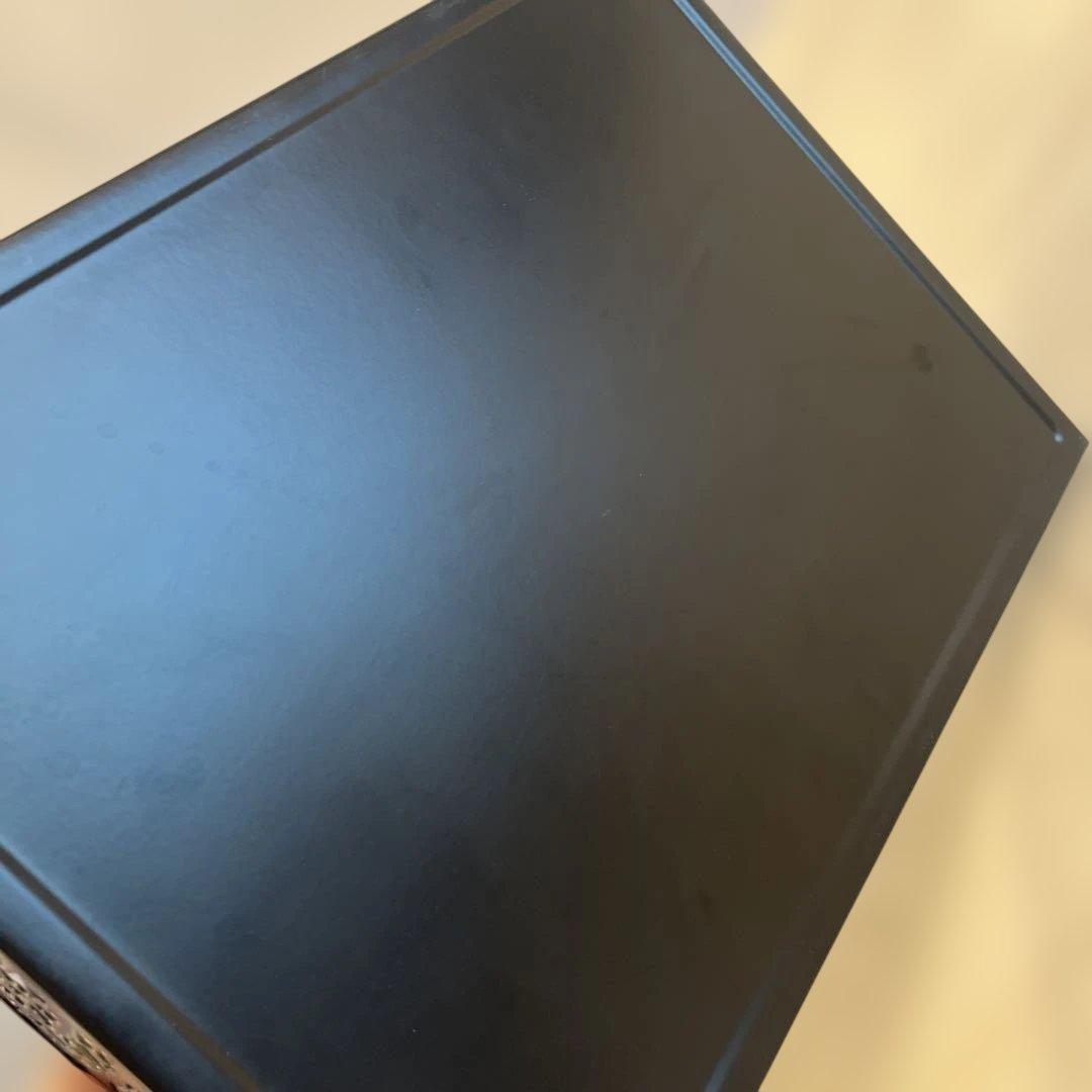 Francfranc グラマラスシリーズ 4点セット 黒 マガジン 収納 レター