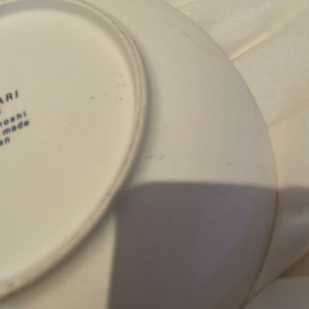 SHIONARI yumiko iihoshi グレーとホワイトの食器セット