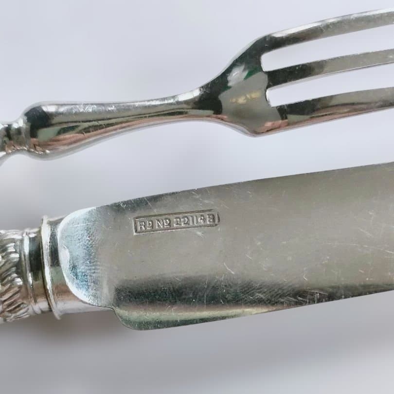 カトラリーセット②　マザーオブパール　白蝶貝　アンティーク　ビンテージ