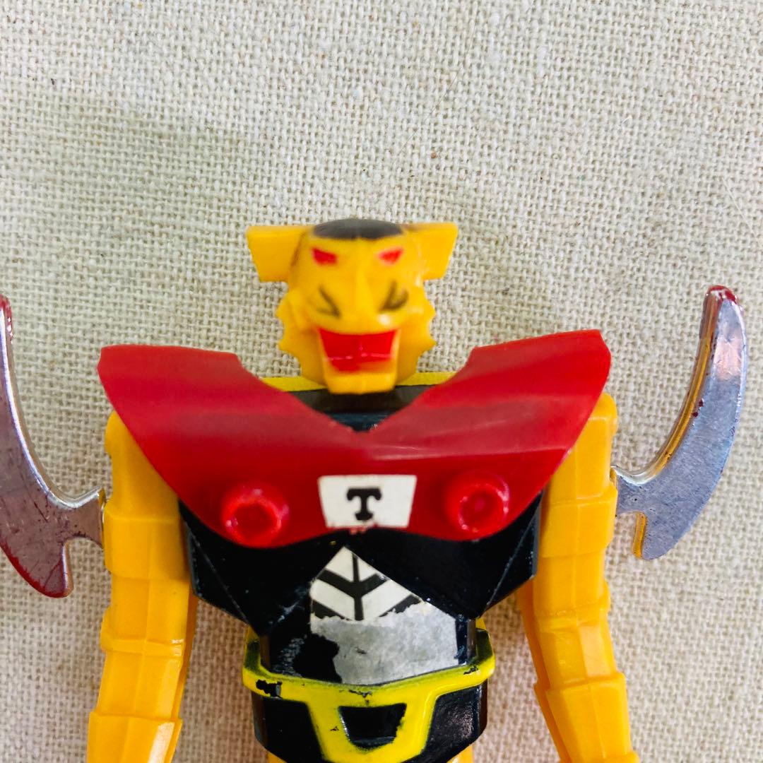 当時物 ミニ合金 龍虎巨人ゴーカイザー ゴーカイタイガー タカトク