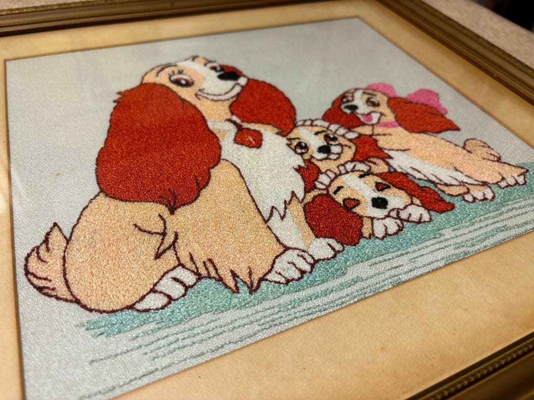 ディズニーコレクション 松鳩文化刺繍 ディズニー わんわん物語 - メルカリ