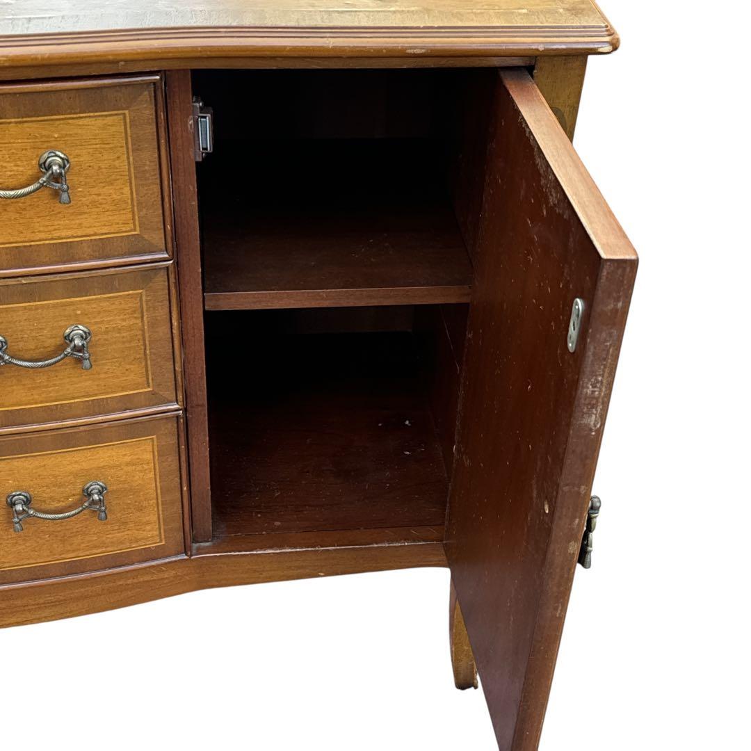 アンティーク 輸入家具 おしゃれ 家具 マホガニー 象嵌 イタリア家具 東海家具