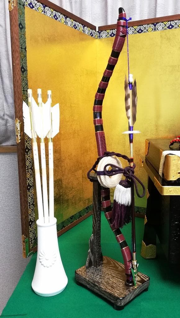 五月人形／京都島津製／三段飾り／鎧・兜／3段飾り