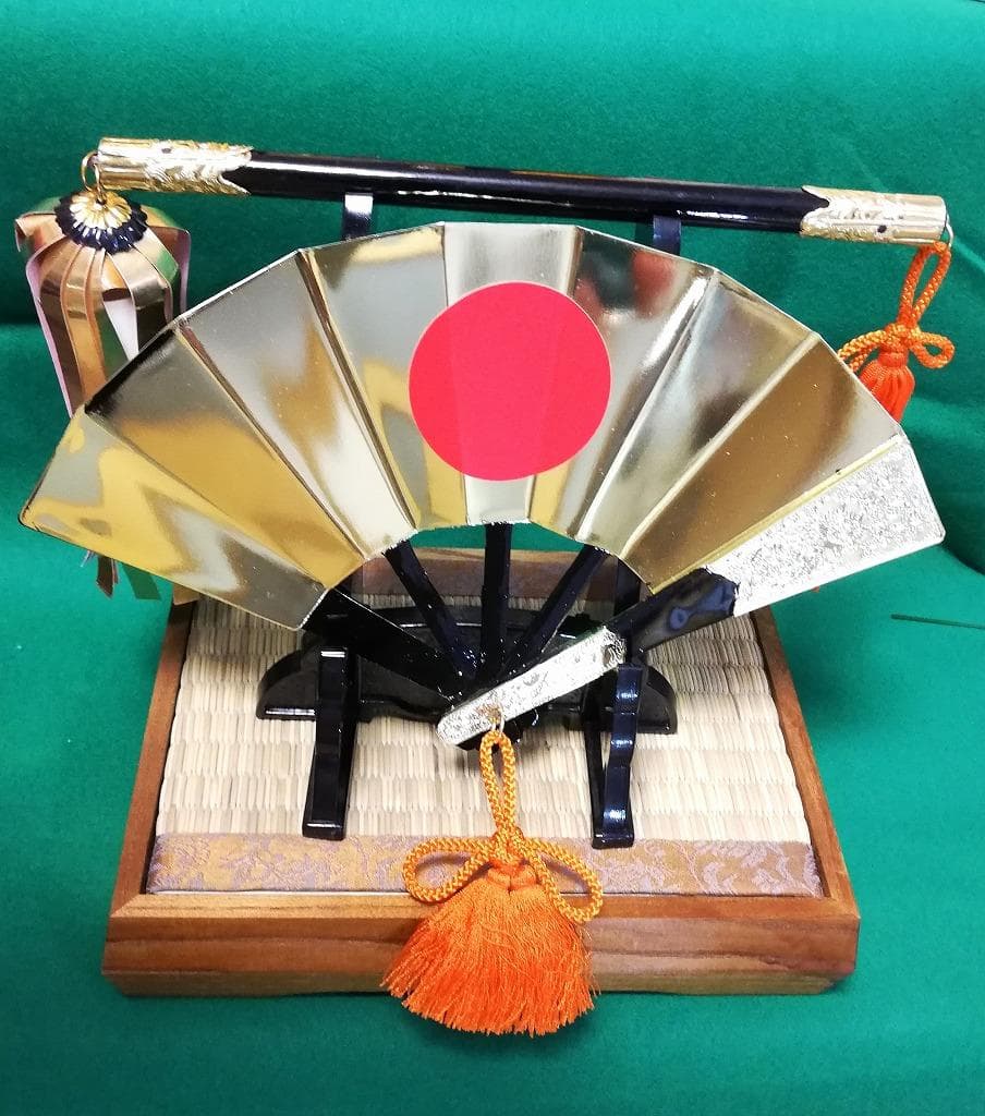 五月人形／京都島津製／三段飾り／鎧・兜／3段飾り