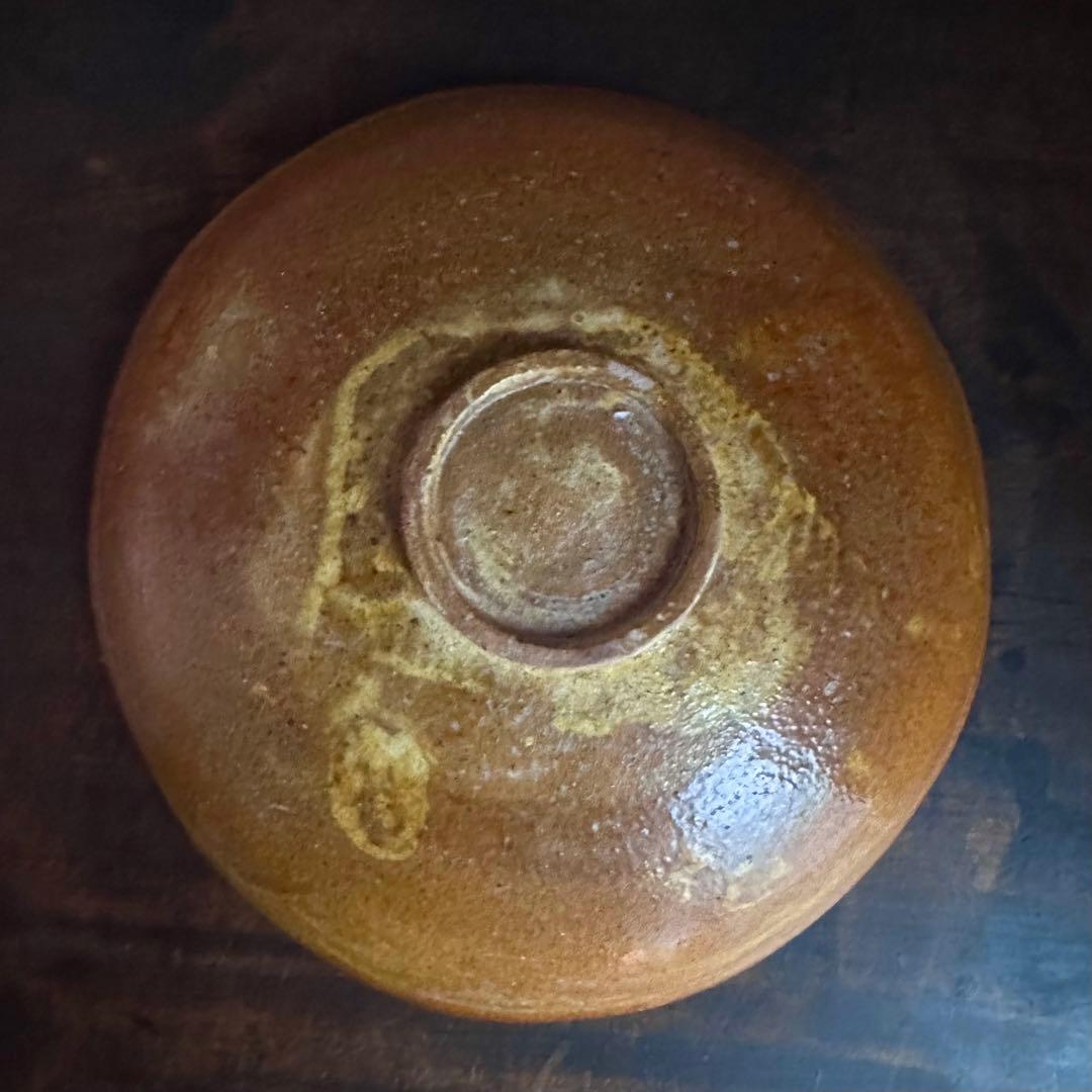 希少 遼三彩 刻花 花卉紋盤 大皿 飾り皿 中国 古美術 古玩 骨董 唐三彩