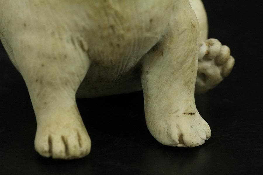 陶製 可愛い犬 置物(ZE660) - メルカリ