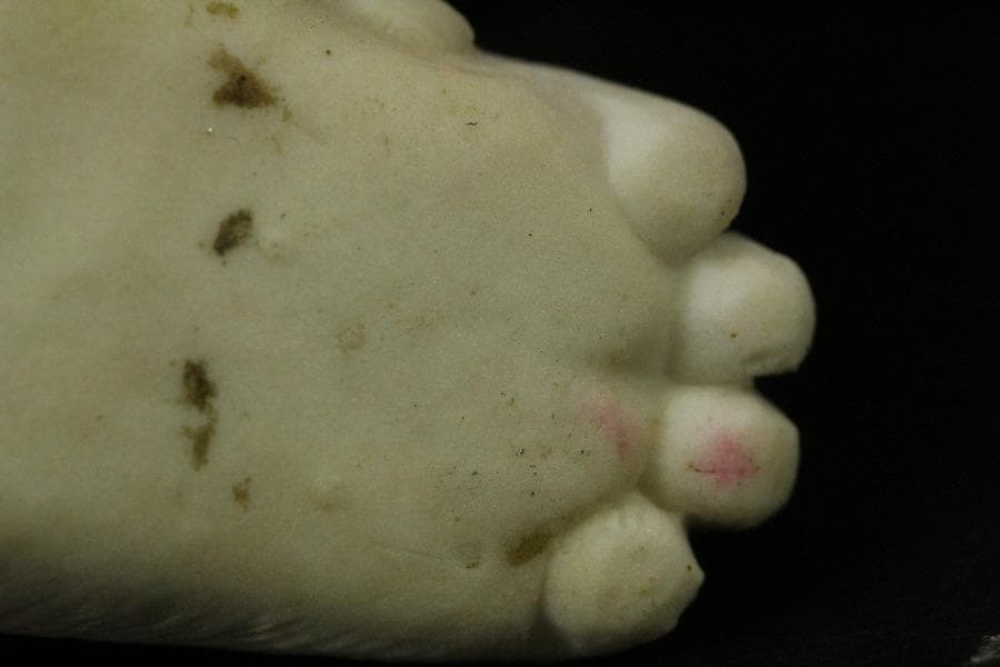 陶製 可愛い犬 置物(ZE660) - メルカリ