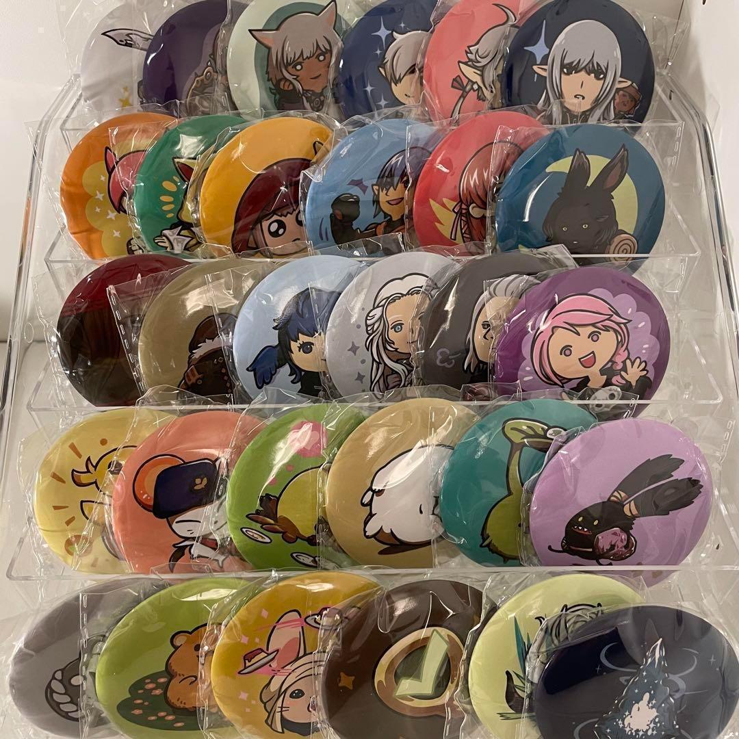 FF14 ファンフェス 2024 缶バッジ コンプリート リアルトレジャーハント