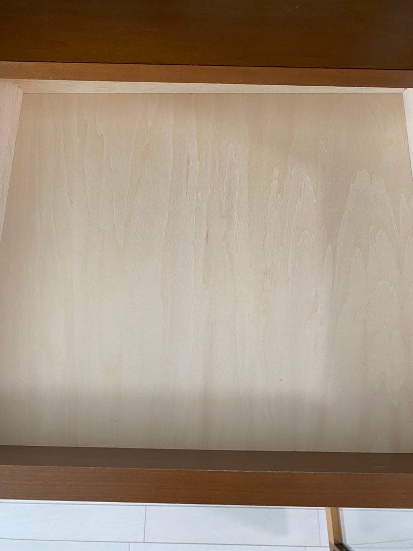 ナチュラルウッド シンプルシェルフ ガラス扉付き