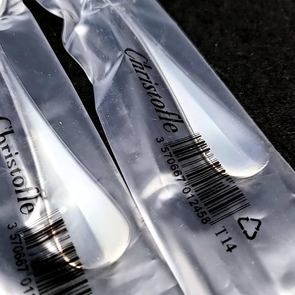 ●未使用＊クリストフル　フィデリオ　コーヒースプーン　2本　箱つき 3