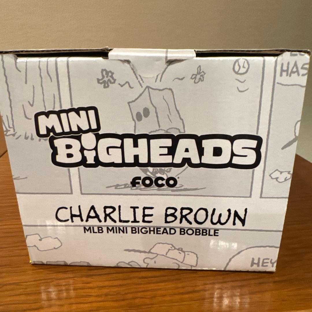 限定 ドジャース ワールドシリーズ チャーリー・ブラウン ミニビッグボブルヘッド