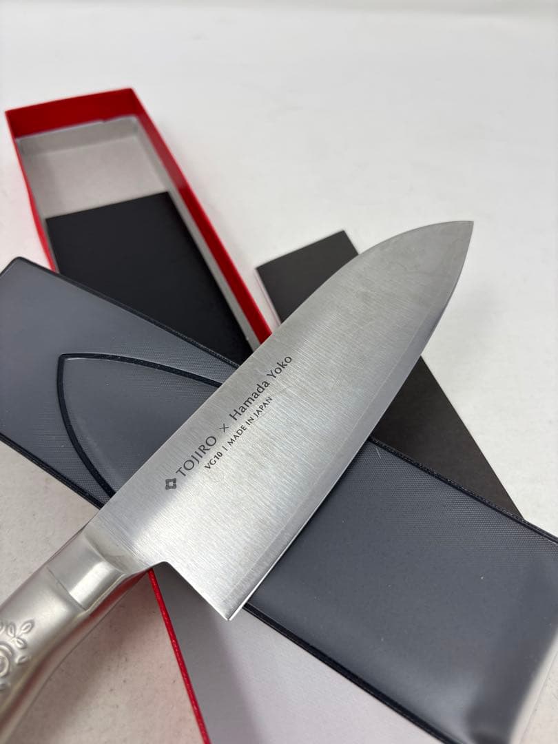 A430 浜田ママプロデュース 使いやすい刀身の包丁 藤次郎 ロゼ 14.5ｃｍ