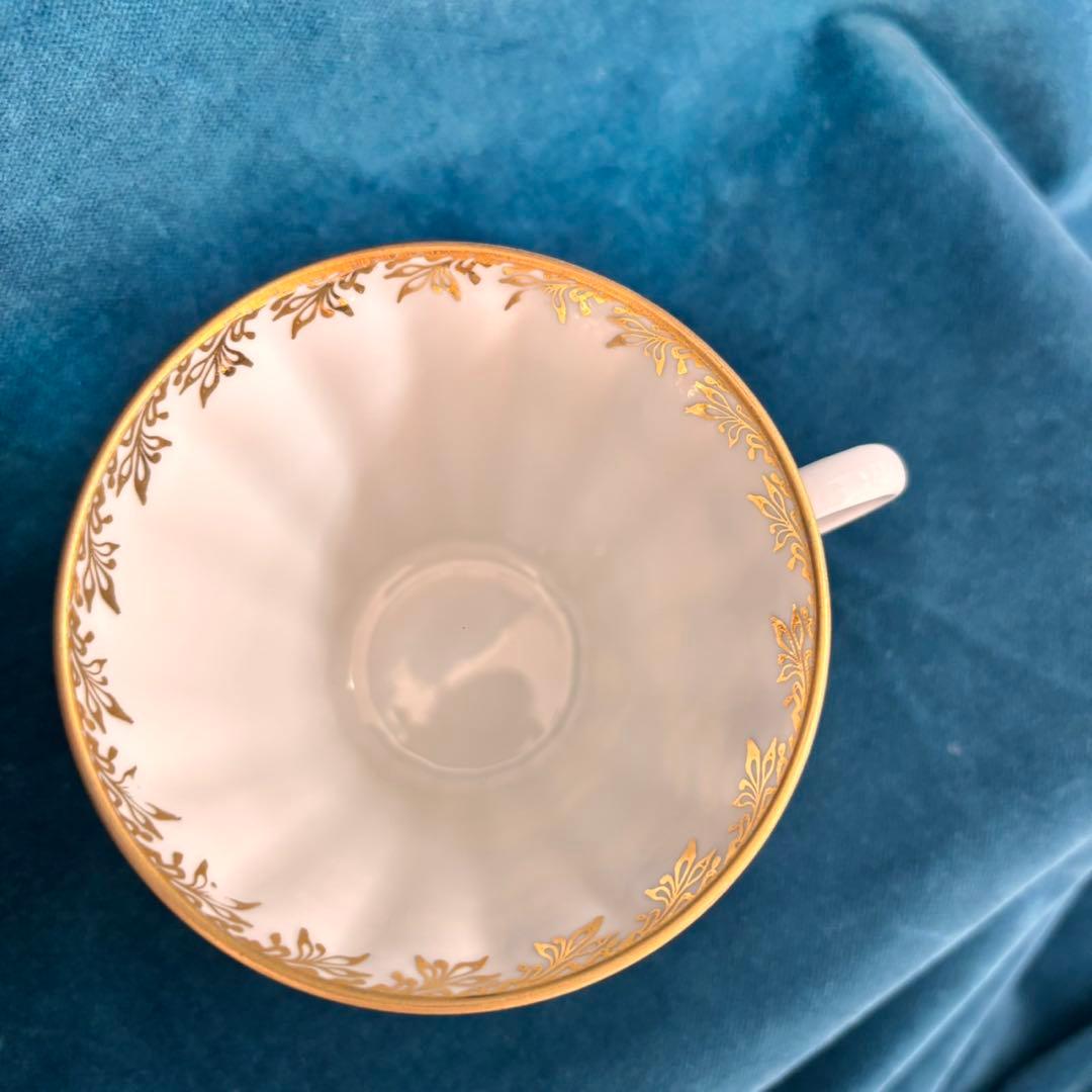 ロモノーソフ　ロシア製 カップ&ソーサー　ケーキプレートセット 新品未使用