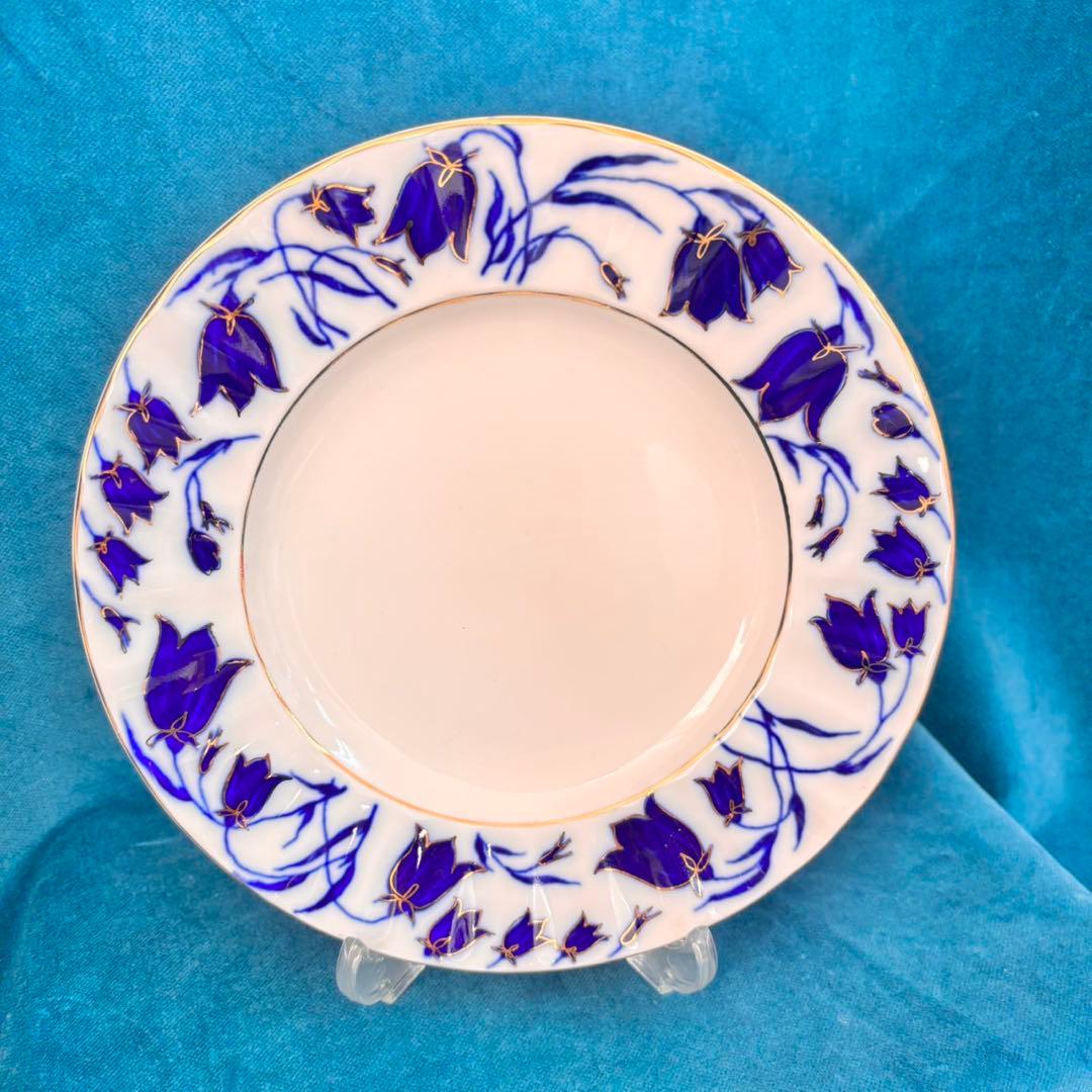 ロモノーソフ　ロシア製 カップ&ソーサー　ケーキプレートセット 新品未使用