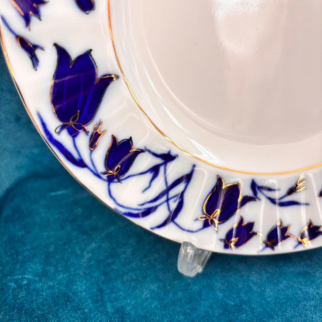 ロモノーソフ　ロシア製 カップ&ソーサー　ケーキプレートセット 新品未使用