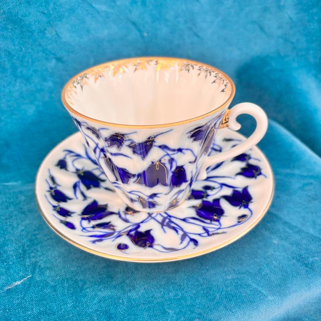 ロモノーソフ　ロシア製 カップ&ソーサー　ケーキプレートセット 新品未使用