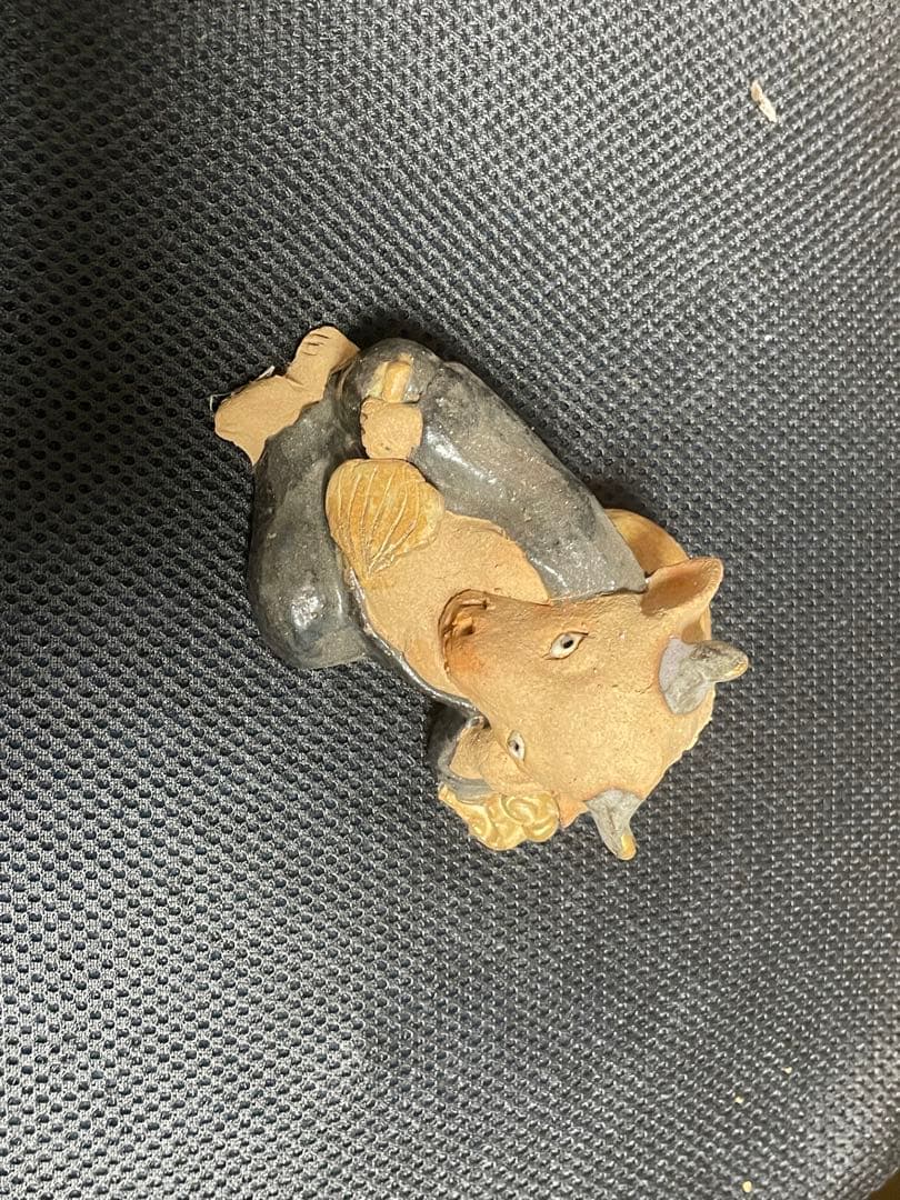 ささきようこ作陶人形　七福神布袋様丑