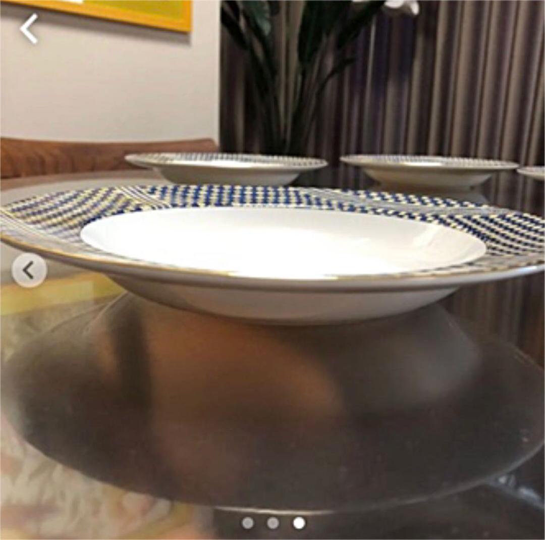 ♦︎新品・未使用♦︎  サムライ♦︎スープ・パスタ皿♦︎23cm♦︎