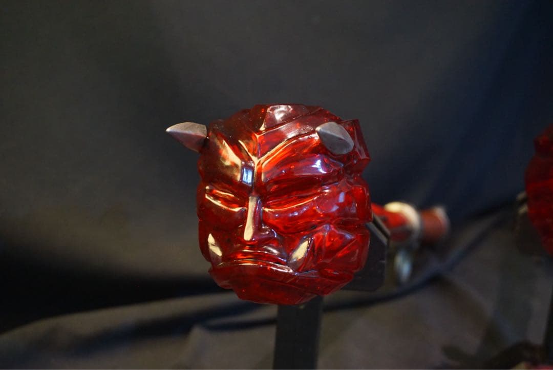 仮面ライダー響鬼 音撃棒 烈火 1：1 プロップスケール - メルカリ