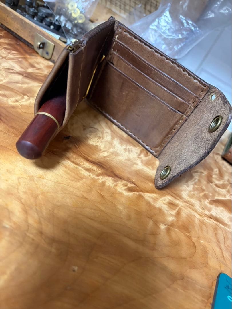 クロムエクセル　ショートトラッカーウォレット