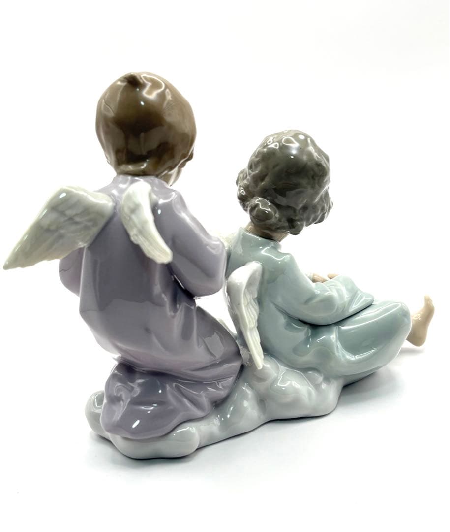 ★美品★Lladro リヤドロ　Angel Care 天使のお手入れ