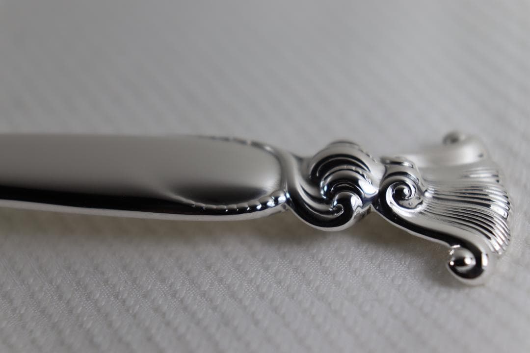 ウォレス■スターリング製サラダフォーク◆ロマンス・オブ・ザ・シー■超重量級！