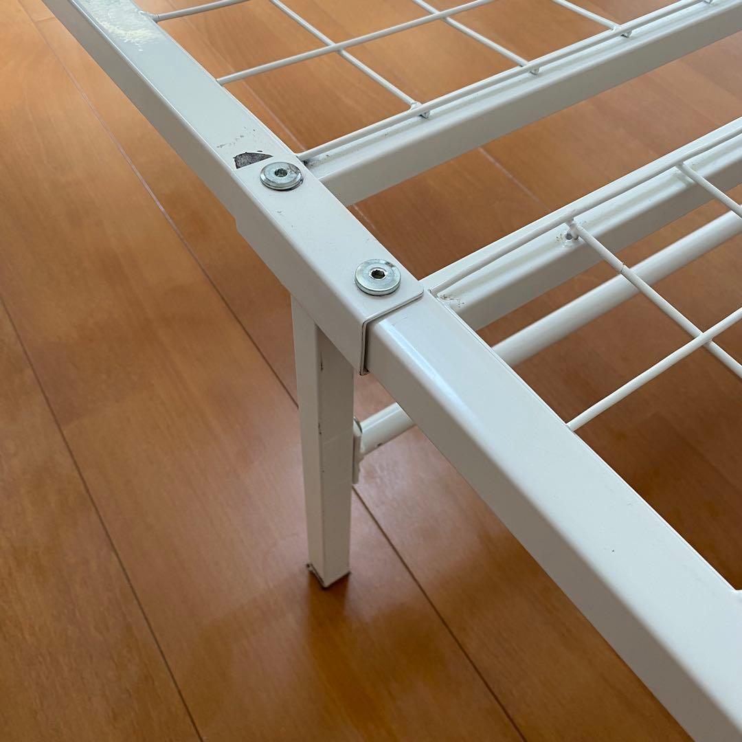 ニトリ　アイアンフレーム　ベッド　シングルベッド