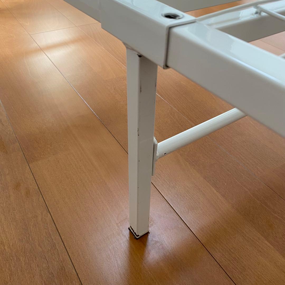 ニトリ　アイアンフレーム　ベッド　シングルベッド