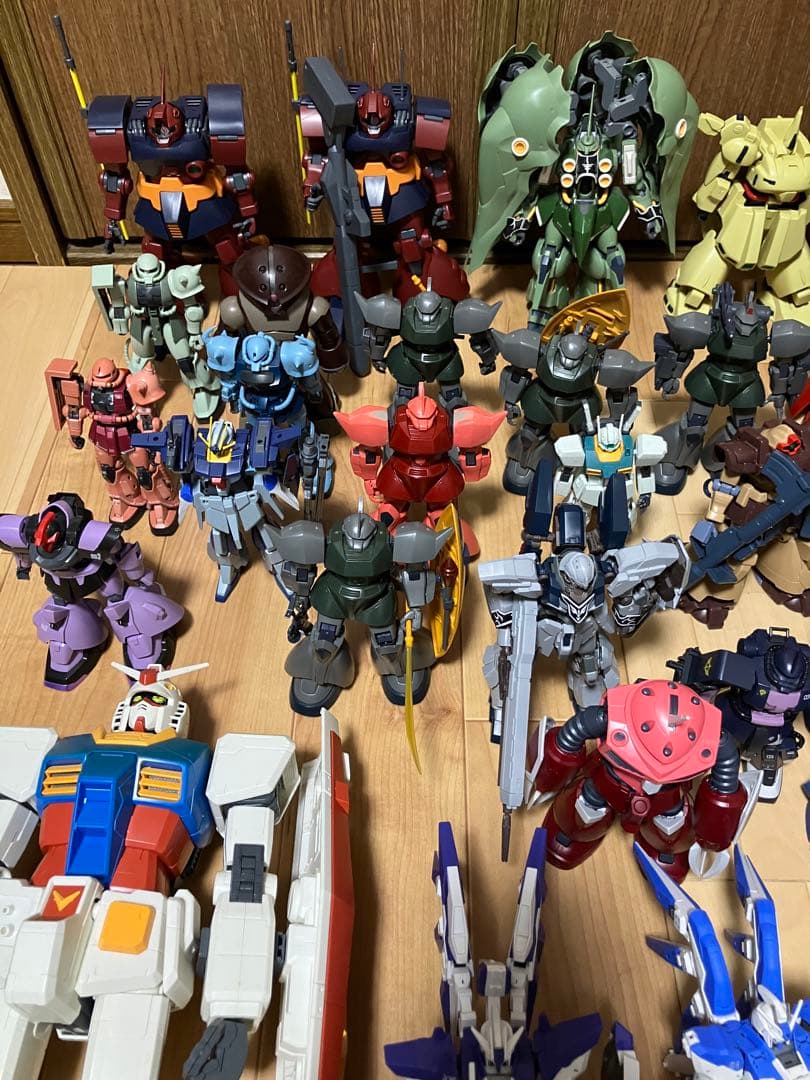 ジャンク　ガンプラ　完成品　まとめ売り　hguc mg プラモデル　ガンダム