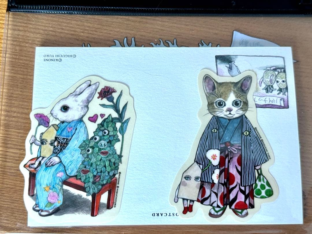 新将棋会館 棋の音× ヒグチユウコさんコラボ ステッカー パイナップル