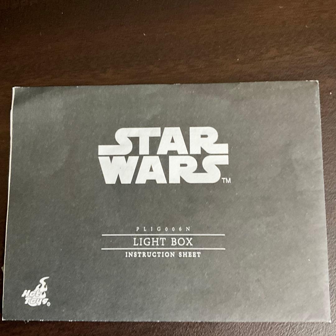 【ホットトイズ】トイサピエンス限定 『スター・ウォーズ』ロゴ　ライトボックス