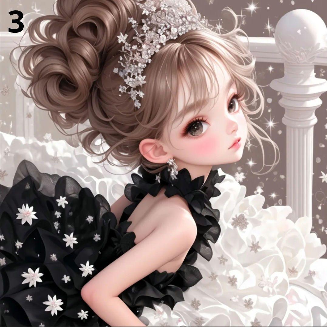 ⭐枚数限定パネル⭐ ①　　女の子パネル生地　♡オーダー受付中♡　ハンドメイド