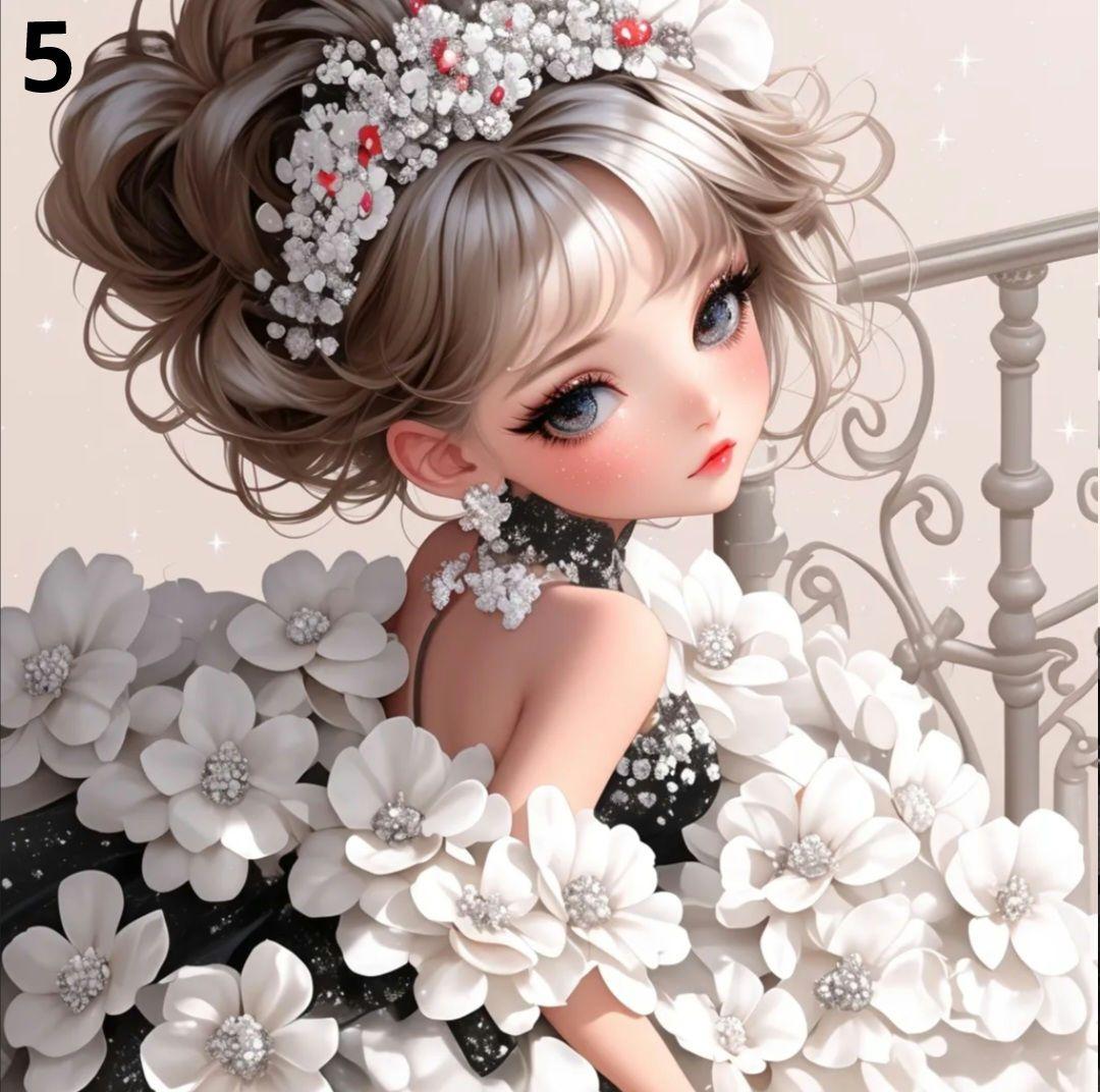 ⭐枚数限定パネル⭐ ①　　女の子パネル生地　♡オーダー受付中♡　ハンドメイド