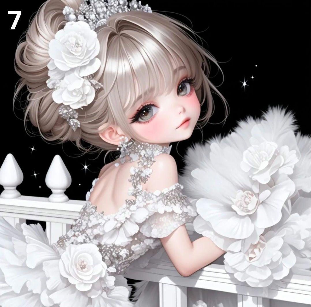 ⭐枚数限定パネル⭐ ①　　女の子パネル生地　♡オーダー受付中♡　ハンドメイド