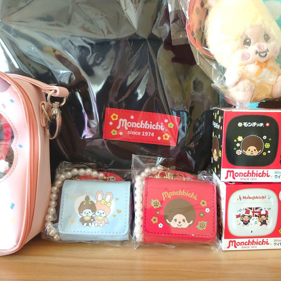 モンチッチ まとめ売り 8点 リュック、ワイヤレスイヤホン等 - メルカリ